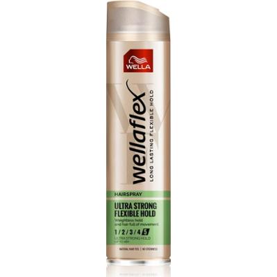 Wella Wellaflex Silk Finish & Hold lakier do włosów mocno utrwalający 250 ml