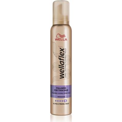 Wella Wellaflex Fullness Volume pianka do włosów bardzo mocno utrwalający dla cienkich włosów 200 ml