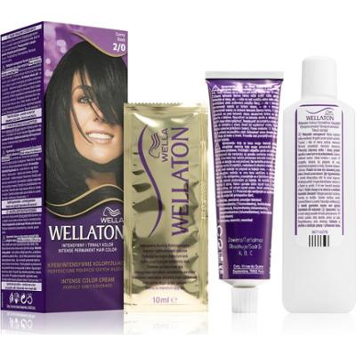 Wella Wellaton Intense trwała farba do włosów z olejkiem arganowym odcień 2/0 Black 1 szt.