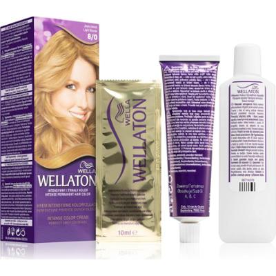 Wella Wellaton Intense trwała farba do włosów z olejkiem arganowym odcień 8/0 Light Blonde 1 szt.