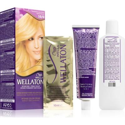 Wella Wellaton Intense trwała farba do włosów z olejkiem arganowym odcień 10/0 Lightest Blonde 1 szt.