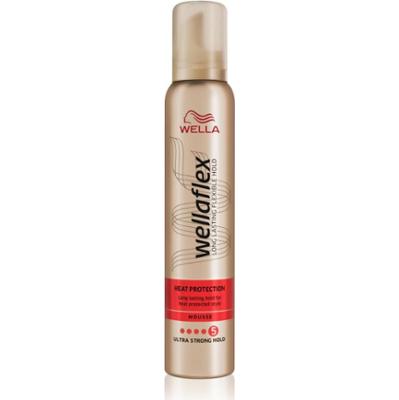 Wella Wellaflex Heat Protection pianka do włosów włosów przed wysoką temperaturą	 200 ml