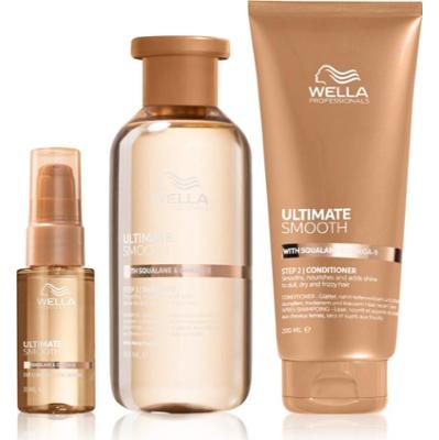 Wella Professionals Ultimate Smooth wygodne opakowanie do nabłyszczania i zmiękczania włosów
