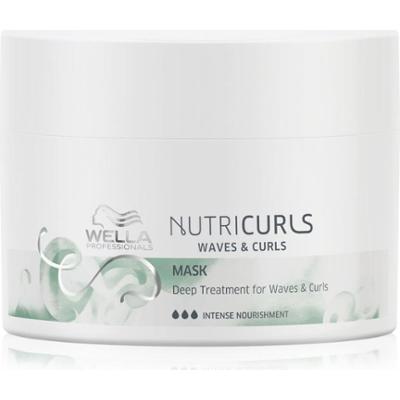 Wella Professionals Nutricurls Waves & Curls maseczka wygładzająca do włosów kręconych i falowanych 150 ml