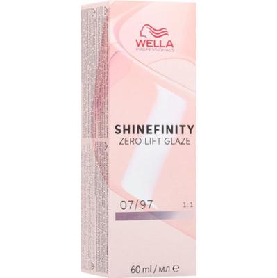 Wella Professionals Shinefinity Zero Lift Glaze demi-permanentna farba do włosów odcień 07/97 60 ml