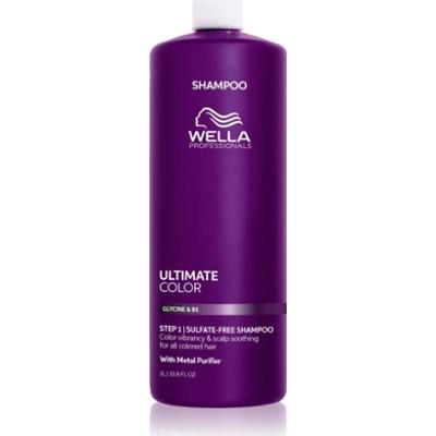 Wella Professionals Ultimate Color Shampoo szampon dla uzyskania lśniącego koloru włosów 1000 ml