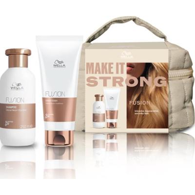Wella Professionals Fusion Set zestaw upominkowy do włosów farbowanych i zniszczonych