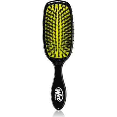 Wet Brush Shine Enhancer szczotka do nabłyszczania i zmiękczania włosów Black-Yellow 1 szt.