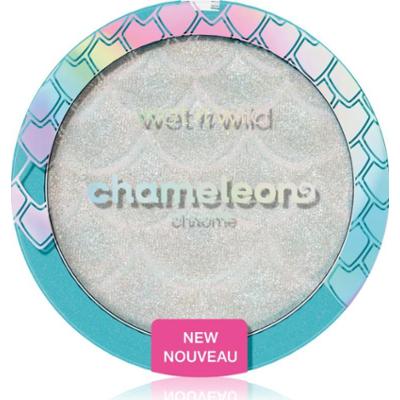 Wet n Wild Chameleon Chrome Highlighter rozświetlacz wypiekany z efektem multichromatycznym odcień Venus Swing 4.3 g