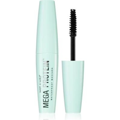 Wet n Wild MegaProtein Waterproof odżywczy tusz do rzęs wodoodporna odcień Very Black 6 ml