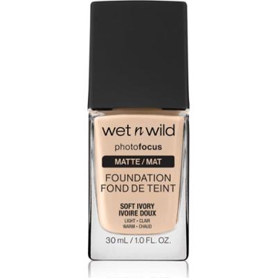 Wet n Wild PhotoFocus podkład matujący we fluidzie odcień Soft Ivory 30 ml