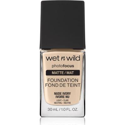 Wet n Wild PhotoFocus podkład matujący we fluidzie odcień Nude Ivory 30 ml