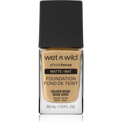 Wet n Wild PhotoFocus podkład matujący we fluidzie odcień Golden Beige 30 ml