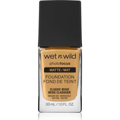 Wet n Wild PhotoFocus podkład matujący we fluidzie odcień Classic Beige 30 ml