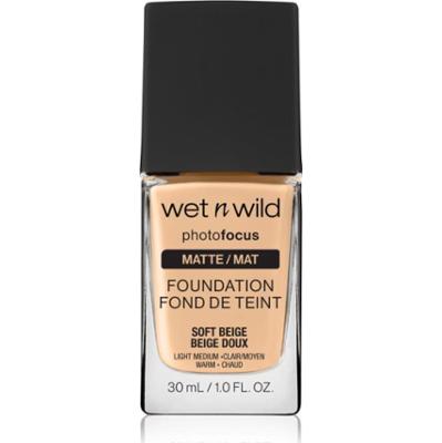 Wet n Wild PhotoFocus podkład matujący we fluidzie odcień Soft Beige 30 ml