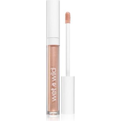 Wet n Wild MegaSlicks błyszczyk do ust z połyskiem o działaniu nawilżającym odcień Pink Sparkling Wine Please 5.4 g