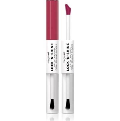 Wet n Wild MegaLast Lock n' Shine długotrwała pomadka i błyszczyk do ust odcień LA Pink 8 ml