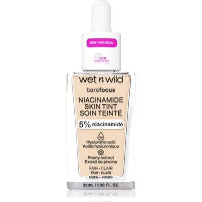 Wet n Wild BareFocus Niacinamide Skin Tint lekki podkład nawilżający odcień Fair (Neutral) 32 ml