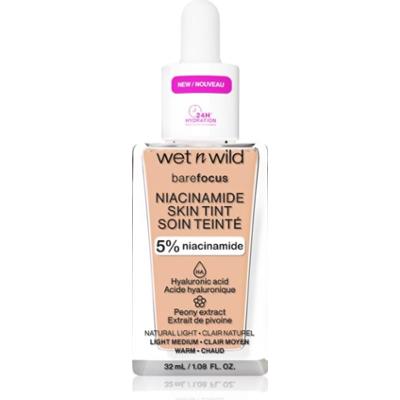 Wet n Wild BareFocus Niacinamide Skin Tint lekki podkład nawilżający odcień Natural Light (Cool) 32 ml