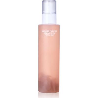 WHAMISA Organic Flowers Damask Rose Petal Mist mgiełka nawilżająca o działaniu uspokajającym 100 ml