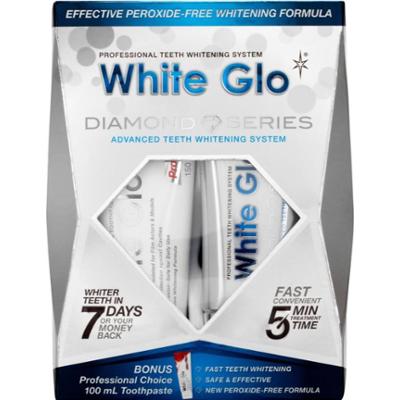 White Glo Diamond Series Whitening System zestaw do wybielania zębów