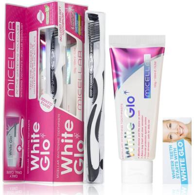 White Glo Micellar zestaw do pielęgnacji zębów