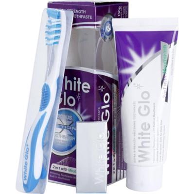 White Glo Professional 2 in1 zestaw do pielęgnacji zębów 2 w 1
