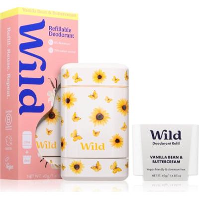 Wild Vanilla Bean Buttercream Sunflower Case dezodorant w sztyfcie z futerałem 40 g