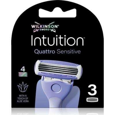 Wilkinson Sword Intuition Quattro Sensitive głowica wymienna 3 szt.
