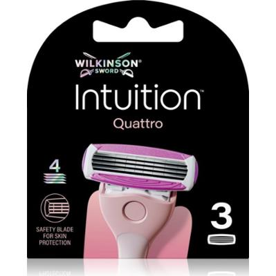 Wilkinson Sword Intuition Quattro głowica wymienna 3 szt.
