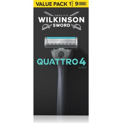 Wilkinson Sword Quattro maszynka do golenia zapasowe ostrza 8 szt.