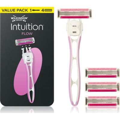 Wilkinson Sword Intuition Flow golarka damska zapasowe ostrza 4 szt.