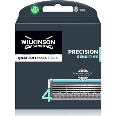 Wilkinson Sword Quattro Titanium Sensitive głowica wymienna 8 szt.
