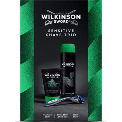 Wilkinson Sword Sensitive Shave Trio zestaw upominkowy do golenia