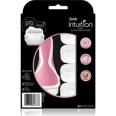Wilkinson Sword Intuition 2in1 Ultra Moisture Razor golarka + głowice zapasowe 5 szt.