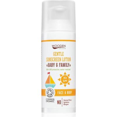 WoodenSpoon Baby & Family ochronne mleczko do opalania SPF 30 50 ml