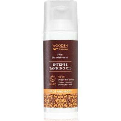 WoodenSpoon Skin Nourishment pielęgnujący olejek do ciała do uzyskania intensywnej opalenizny 50 ml