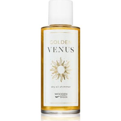 WoodenSpoon Golden Venus suchy olejek z brokatem 100 ml