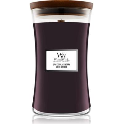 Woodwick Spiced Blackberry świeczka zapachowa z drewnianym knotem 609,5 g