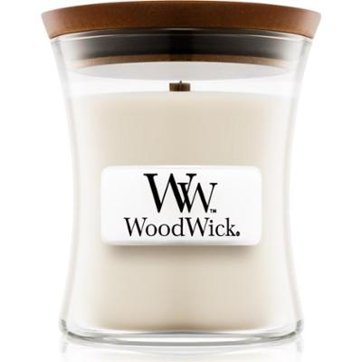 Woodwick Island Coconut świeczka zapachowa z drewnianym knotem 85 g