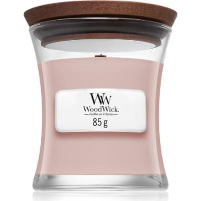 Woodwick Rosewood świeczka zapachowa z drewnianym knotem 85 g