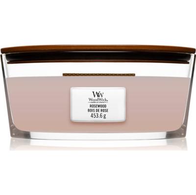 Woodwick Rosewood świeczka zapachowa z drewnianym knotem (hearthwick) 453.6 g