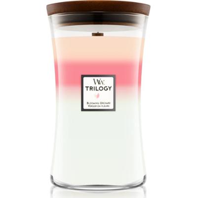 Woodwick Trilogy Blooming Orchard świeczka zapachowa 609.5 g