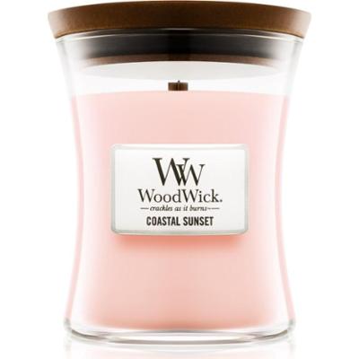 Woodwick Coastal Sunset świeczka zapachowa z drewnianym knotem 275 g