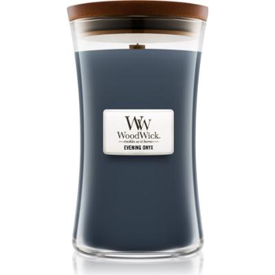 Woodwick Evening Onyx świeczka zapachowa z drewnianym knotem 609.5 g
