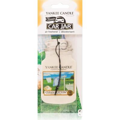 Yankee Candle Clean Cotton zawieszka zapachowa do auta 1 szt.