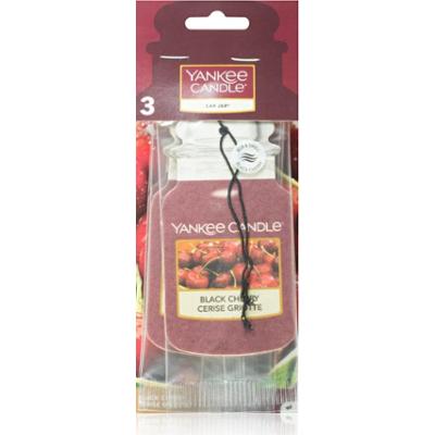 Yankee Candle Black Cherry zawieszka zapachowa do auta I. 3 szt.