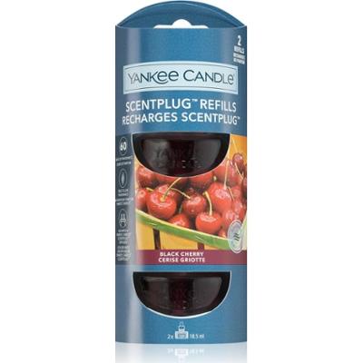 Yankee Candle Black Cherry napełnienie do elektrycznego dyfuzora 2x18,5 ml