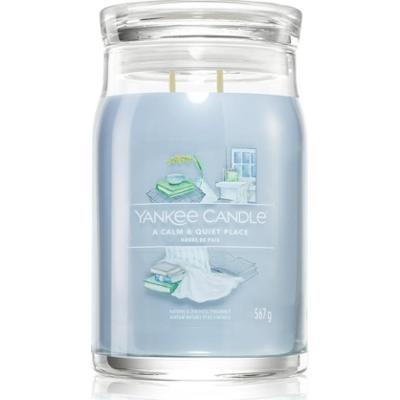 Yankee Candle A Calm & Quiet Place świeczka zapachowa Signature 567 g