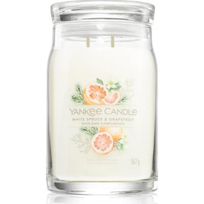 Yankee Candle White Spruce & Grapefruit świeczka zapachowa 567 g